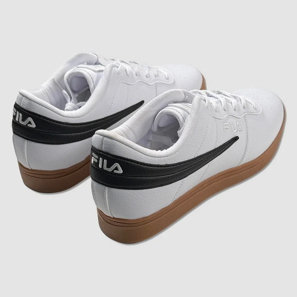 Fila Vulc 13 Low Gum Shoes / Sneakers - NEW Mens 10.5 ee Wide White - #49767-FLR